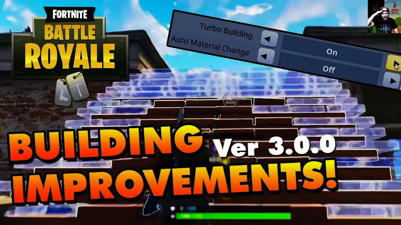 Fortnite | Changes to Building Mechanics in Update 3.0.0