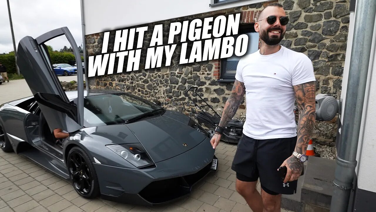 Lamborghini Owner Judging Other Cars (While Eating Ice Cream)