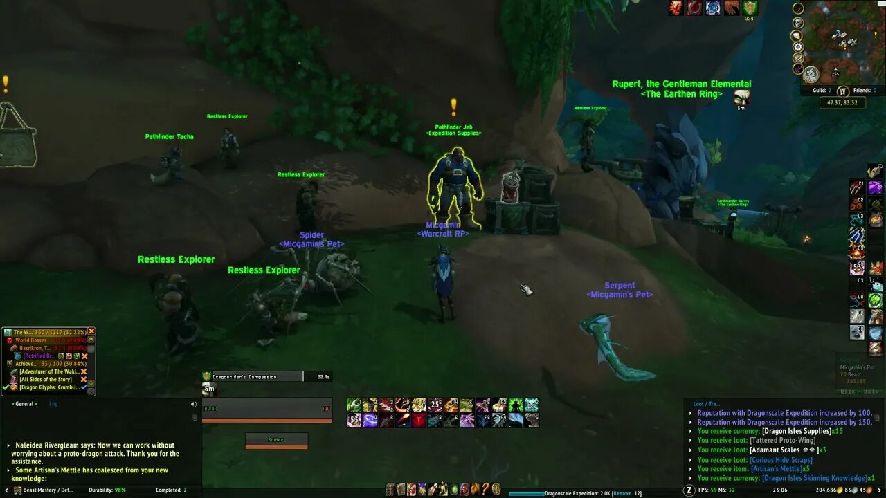 World of Warcraft Dragonflight New Dragonscale Equipment