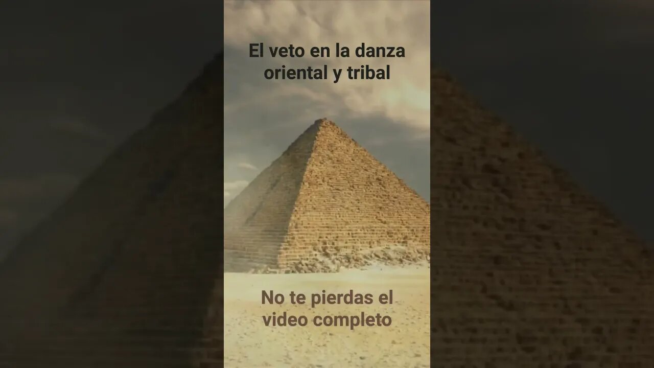 🌺EL VETO en la danza ORIENTAL Y TRIBAL💃Youtube short