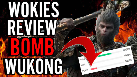 Black Myth Wukong Being Review BOMBED On Metacritic!! Wokies Are BIG Mad At This Game!!