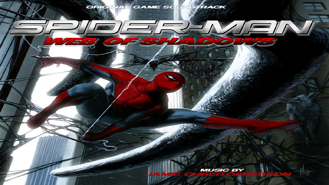 Spider-Man Web of Shadows Soundtrack Album.