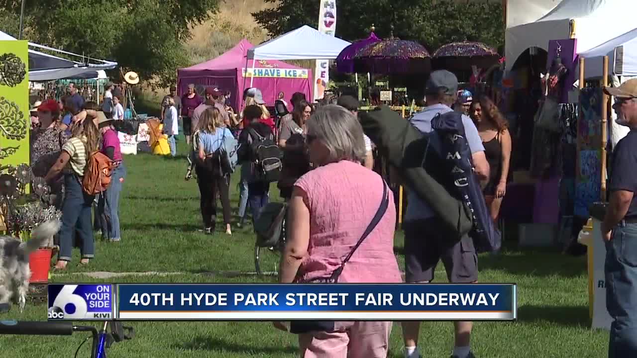 40th Hyde Park Street Fair underway