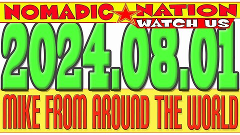 2024.08.01, LIVE CHAT, MFATW, COUNCIL of TIME, MIKE from AROUND the WORLD,