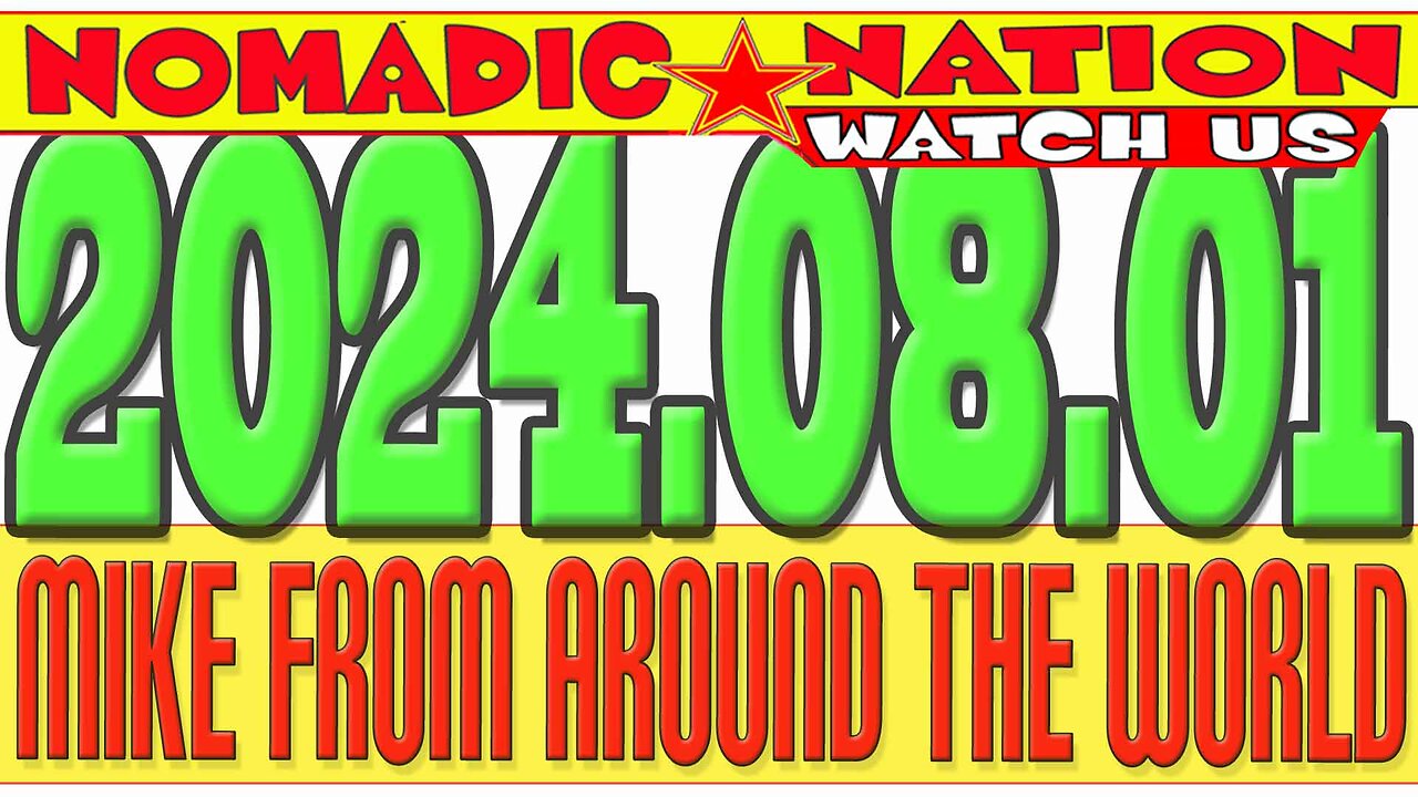 2024.08.01, LIVE CHAT, MFATW, COUNCIL of TIME, MIKE from AROUND the WORLD,