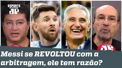 Título foi ARMADO pro Brasil? "Messi quis pagar de Maradona!", disparam jornalistas