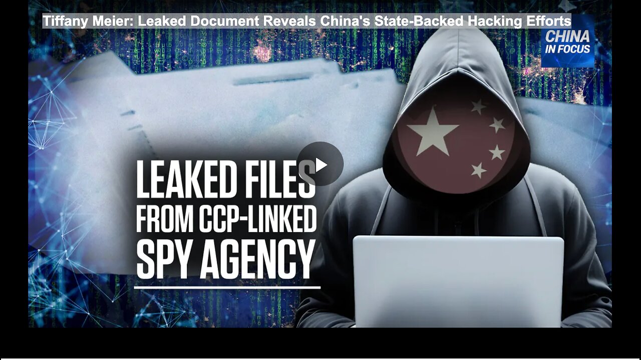 Tiffany Meier: Leaked Document Reveals China's State-Backed Hacking Efforts