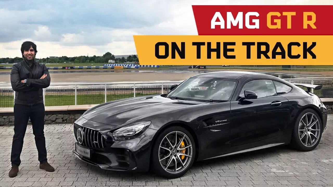 AMG GT R on Track at MB World UK!