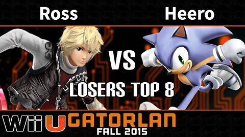 Gatorlan: VGR|Ross (Toon Link & Shulk) vs. ONI|Heero (Sonic & Roy) - Losers Top 8