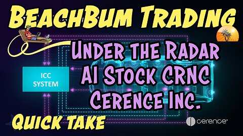 Under the Radar AI Stock | CRNC | Cerence Inc | Quick Take