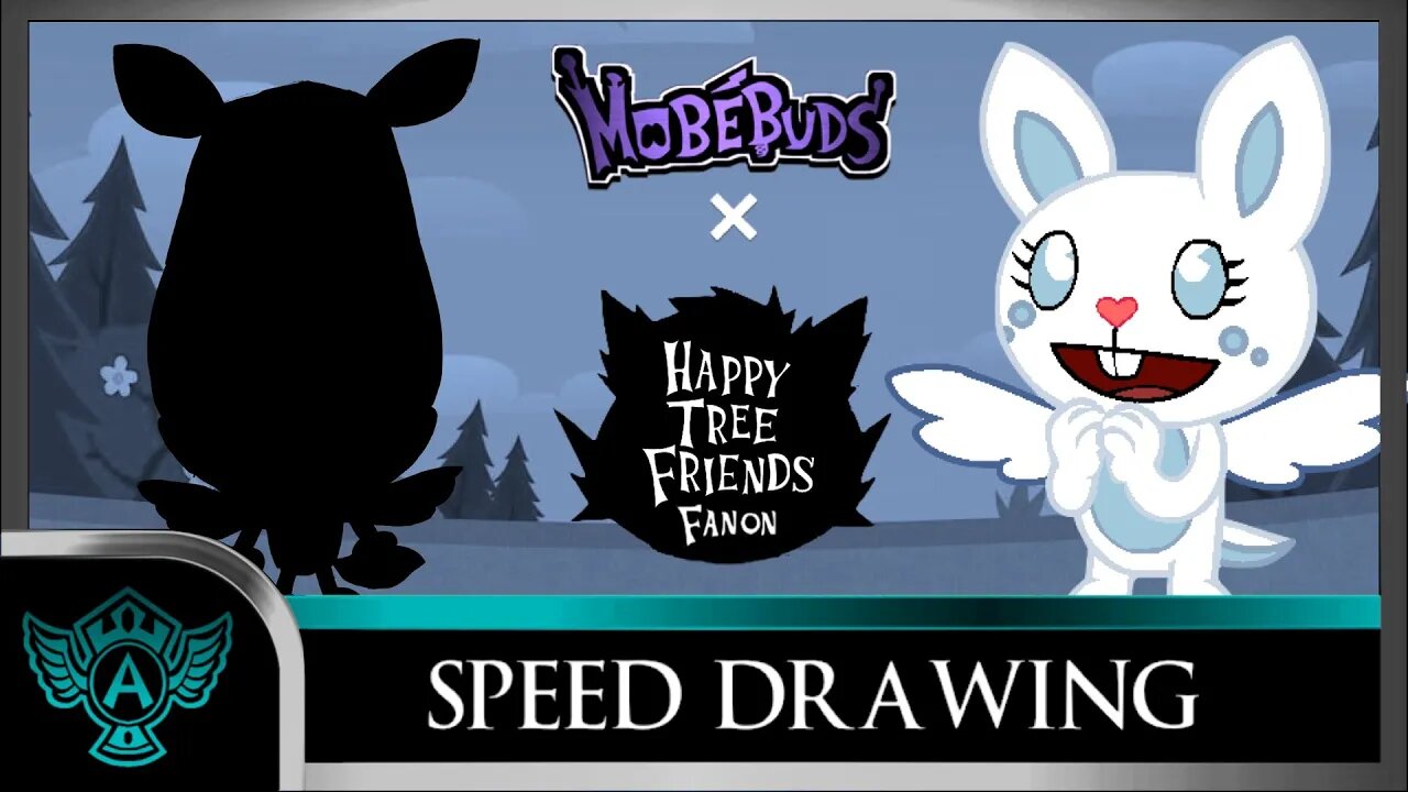 Speed Drawing: Happy Tree Friends Fanon - Angela | Mobebuds Style