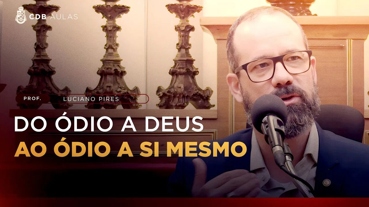 Suicídio Assistido: Do ódio a Deus ao ódio a si mesmo - Prof. Luciano Pires