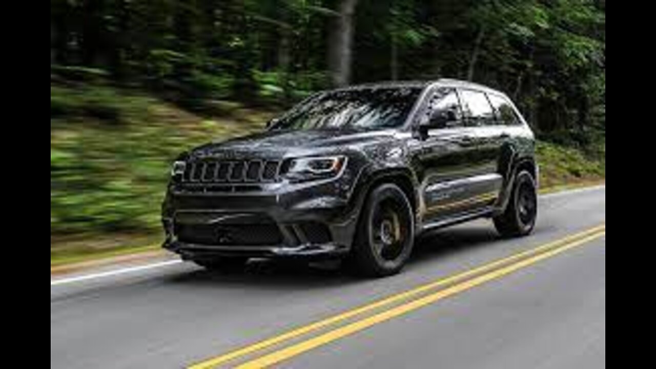 Jeep Grand Cherokee SRT on Highway