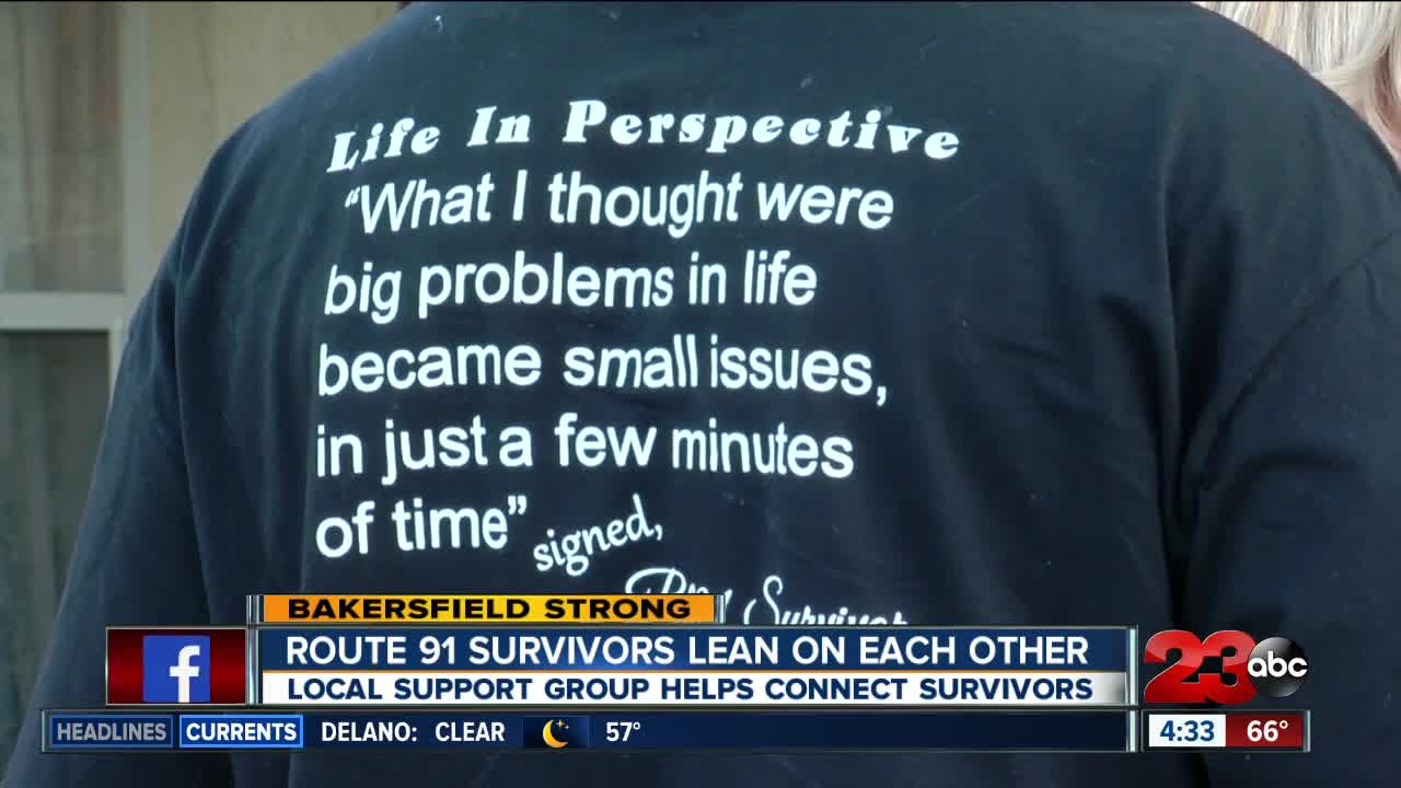 Local Route 91 survivors look to each other for support