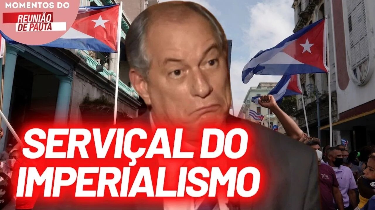 Ciro Gomes afirma que Cuba é uma ditadura | Momentos do Reunião de Pauta