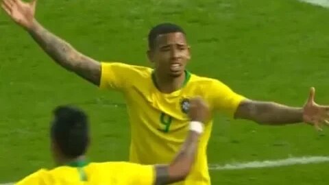 Gol de Gabriel Jesus - Alemanha 0 x 1 Brasil - Narração de Nilson Cesar