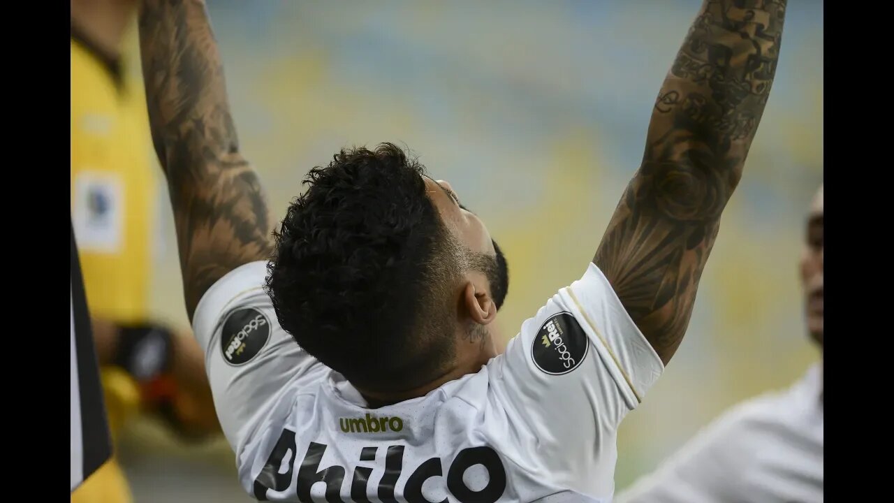 Gol de Gabriel - Vasco 0 x 3 Santos - Narração de Gabriel Dias