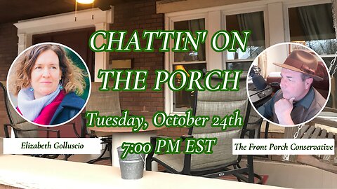 Chattin' On The Porch...w/ Elizabeth Golluscio