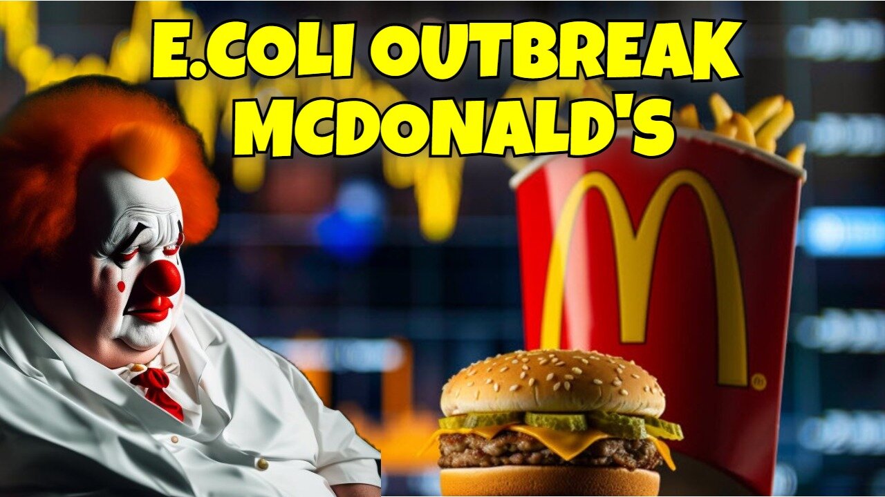 DON'T EAT MCDONALDS ANYMORE E. COLI OUTBREAK ON THE MEAT AND FRIES