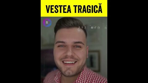 🔴 VESTEA TRAGICĂ