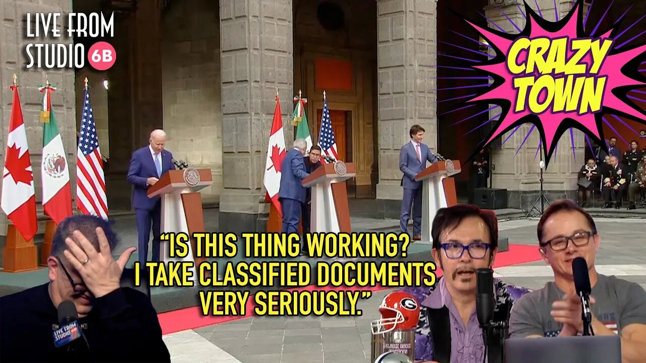 Joe Biden Feels the HEAT in Mexico Summit (Crazy Town)