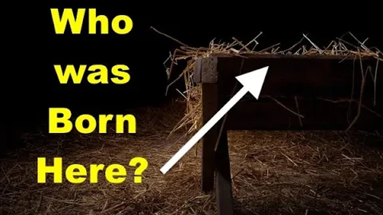 God was NOT born in a Manger!