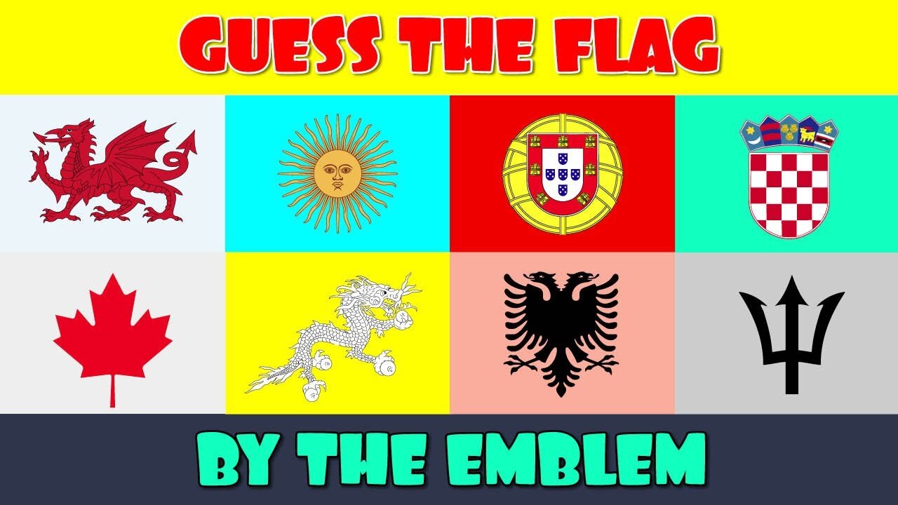 Guess the Flag by the Emblem Quiz