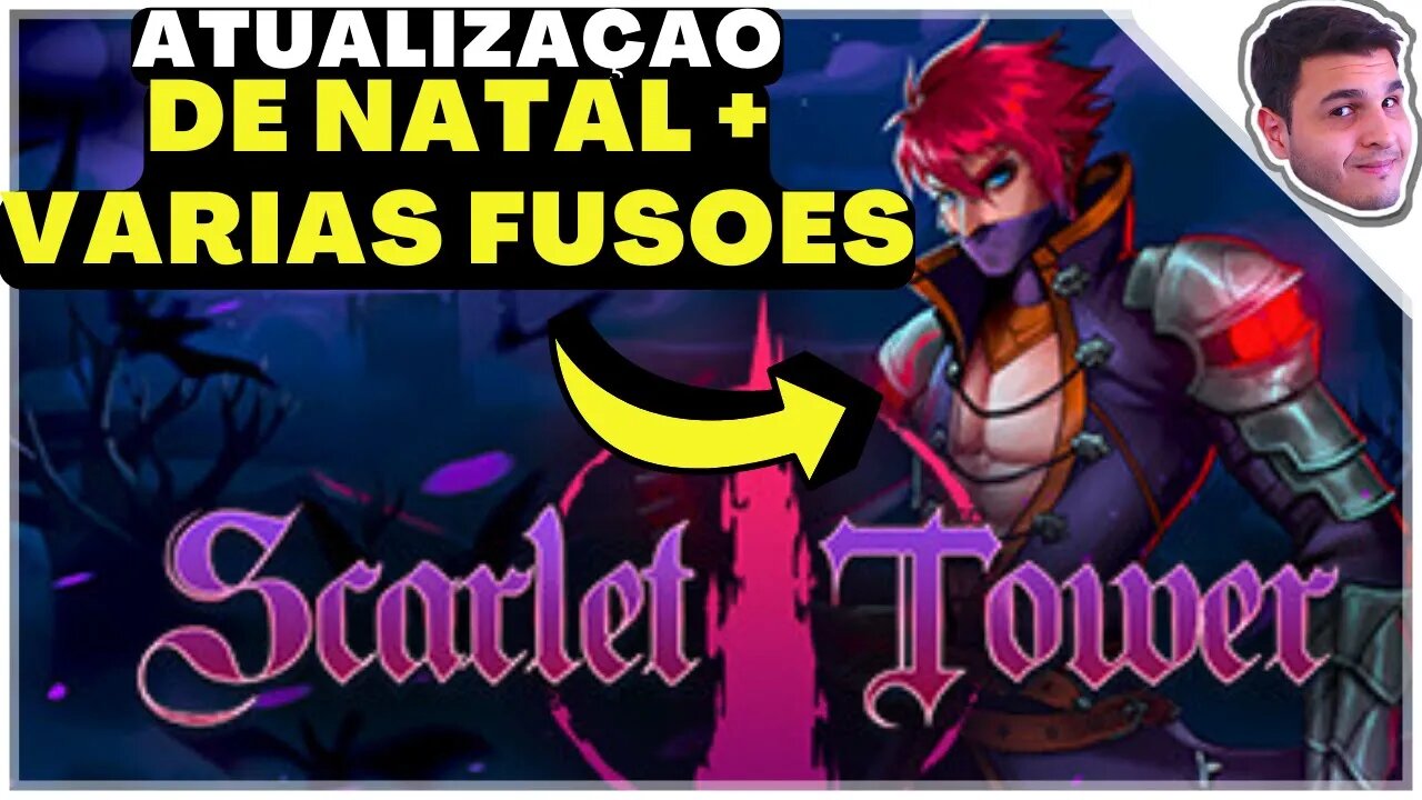 Nova ATUALIZAÇÃO de NATAL e muitas FUSOES | Scarlet Tower