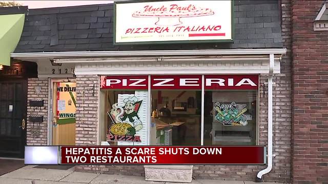 Two metro Detroit restaurants investigated for cases of Hepatitis A