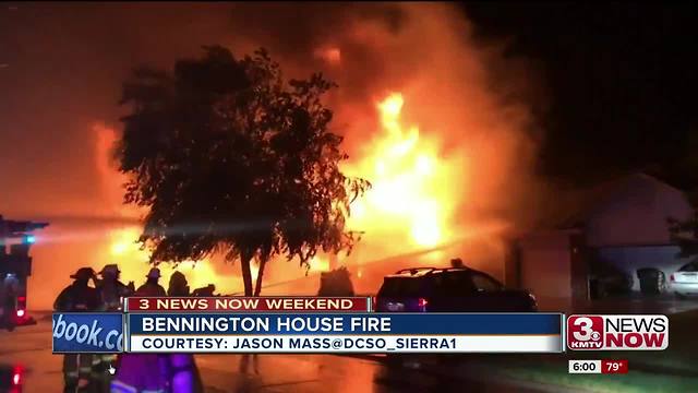 Bennington home destroyed in fire