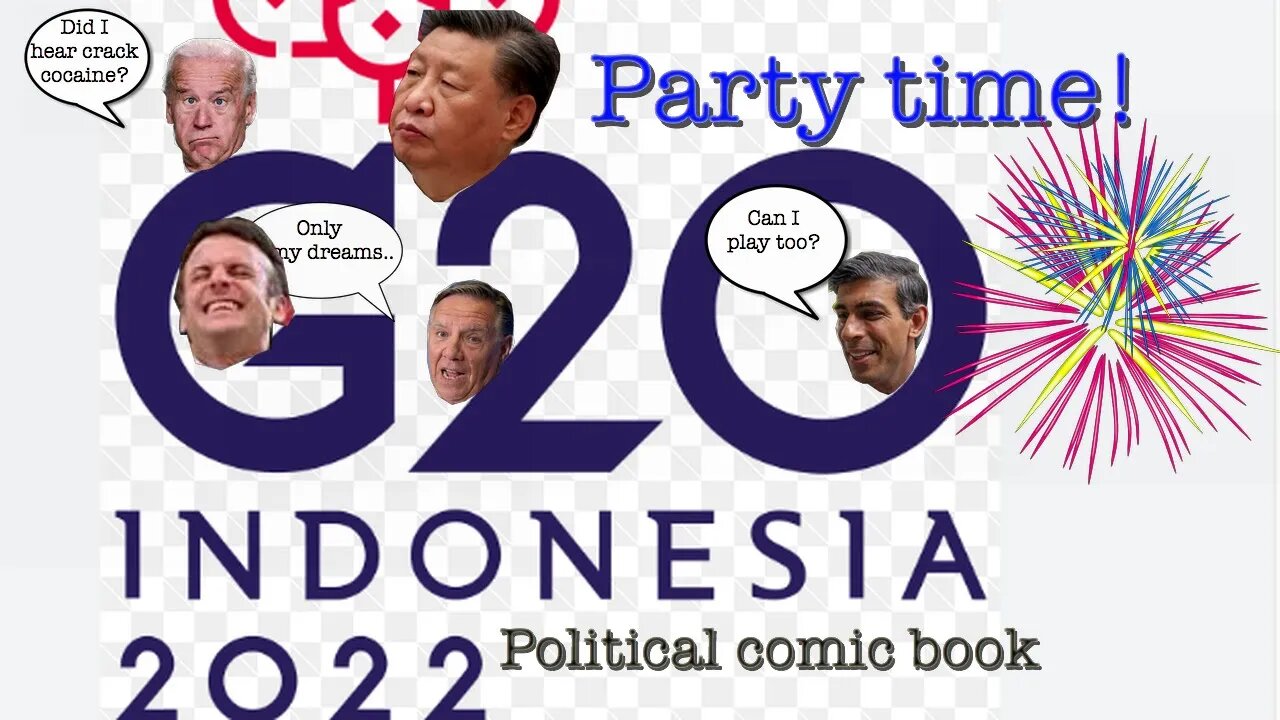 G20 summit Political Comic Book