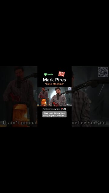 Mark Pires - Time Machine Premieres Sunday 7pm EST