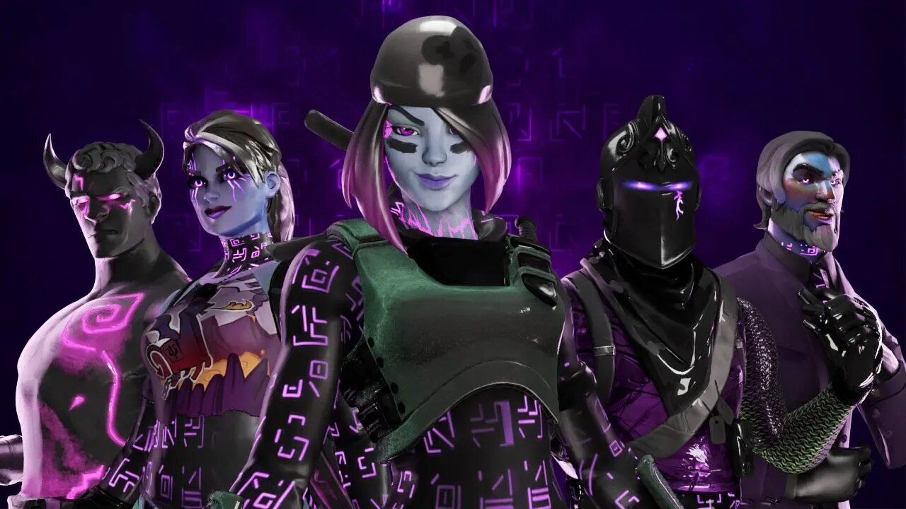 The NEW "DARK DYNASTY BUNDLE" in Fortnite! NEW DARK DYNASTY SKIN PACK! (Fortnite Dark Skins Bundle)!