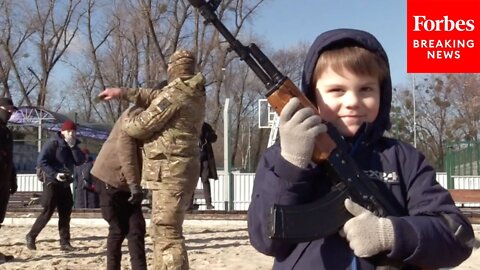 Ukraine Nationalist Groups Train Civilians In Defense As Russia Threat Grows