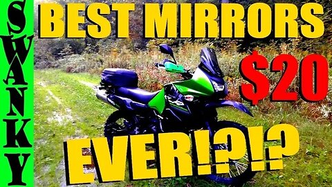 BEST Aftermarket KLR650 Mirrors EVER!!!