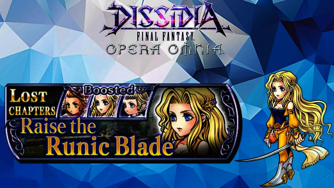 DFFOO Cutscenes Lost Chapter 22 Celes "Raise the Runic Blade" (No gameplay)