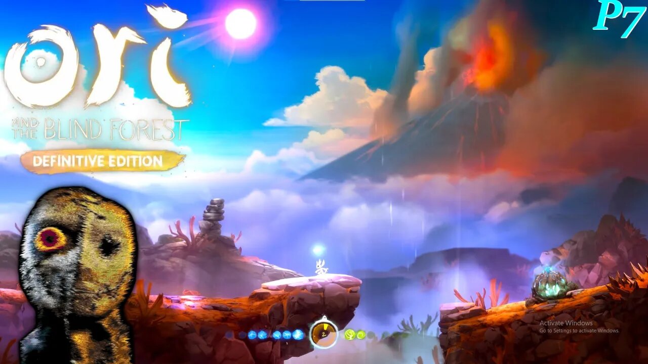 where sun shines and volcano erupts ori and the blind forest