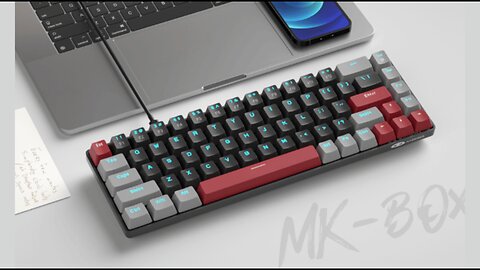 MageGee Portable 60% Mechanical Gaming Keyboard