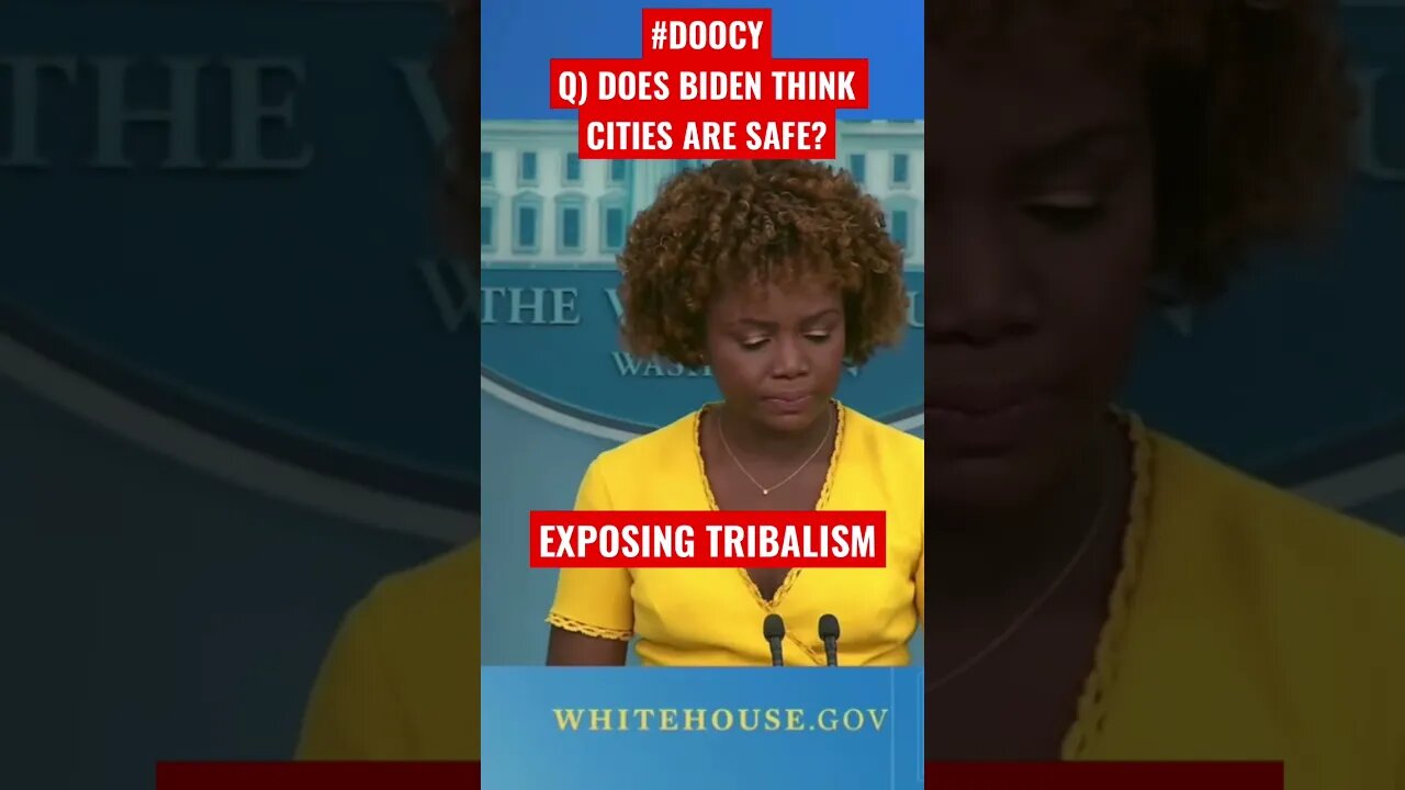 #DOOCY Q) does Biden think big cities are safe?