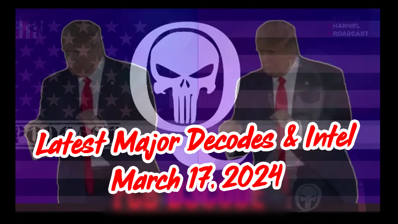 Major Decode - Q Drops 3.17.2024 > Scare Event