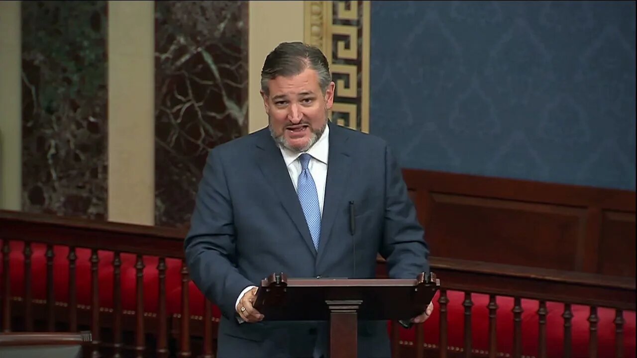 Sen. Cruz Slams Democrat Political Games on the Senate Floor Over Debt Limit