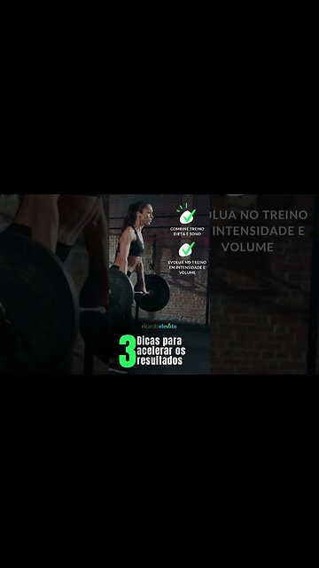 3 dicas para acelerar os resultados!