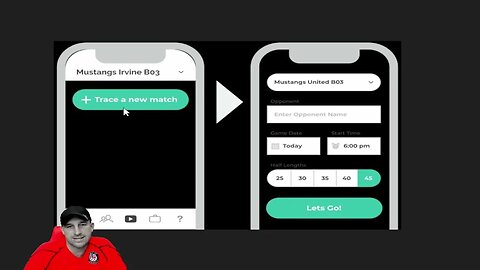 Trace Teams Sports Camera Set Up Part 2. Setting Up App. Adding Team Roster and Opponent.