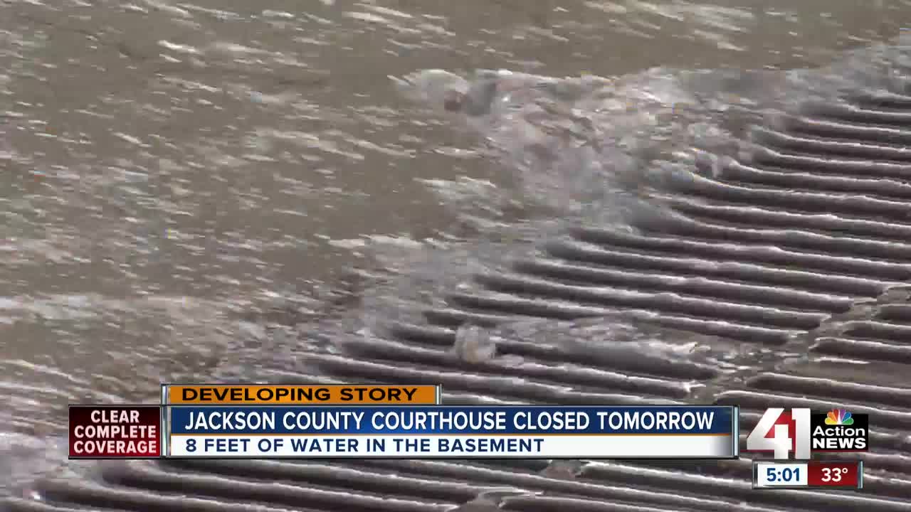 County courthouse to be closed Friday due to main break