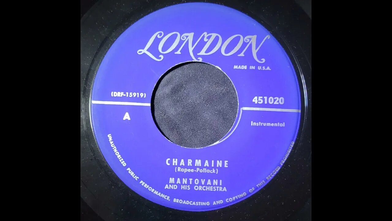 Mantovani and His Orchestra – Charmaine