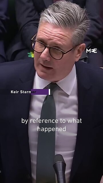 UK prime minister Starmer says there is no genocide in Gaza