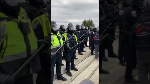 Unseen: Trump Supporter Calls For The Crowd To Go Get Nacy Pelosi At #uscapitol #january6th #shorts