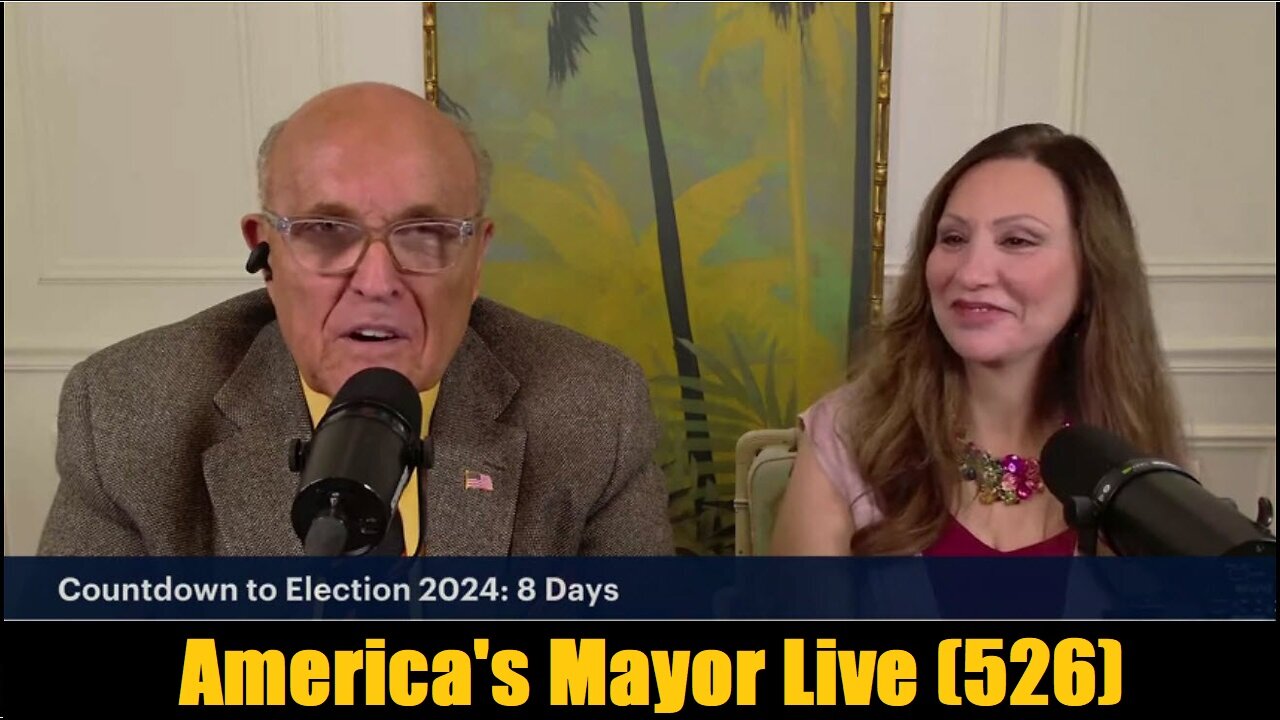 America's Mayor Live (526): Countdown to Election 2024—8 Days