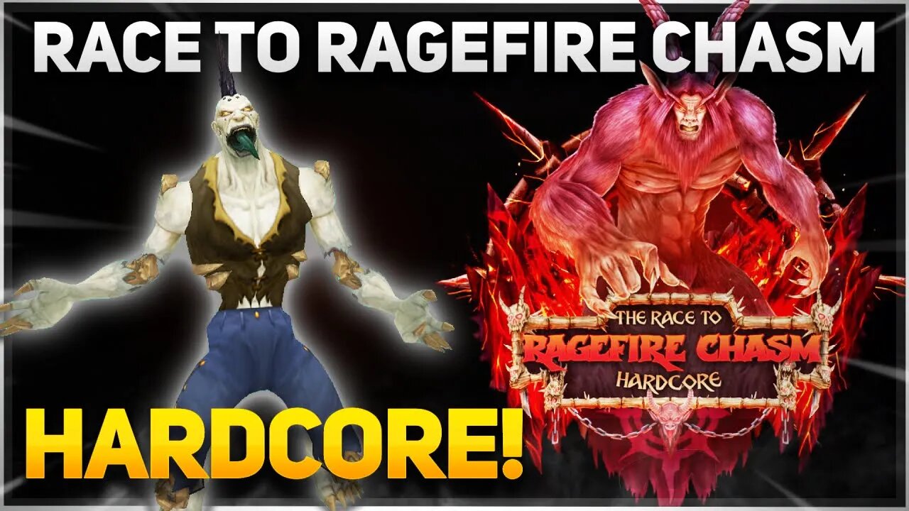 I ENTERED THE RACE TO RAGEFIRE CHASM: HARDCORE! | Classic Era World of Warcraft