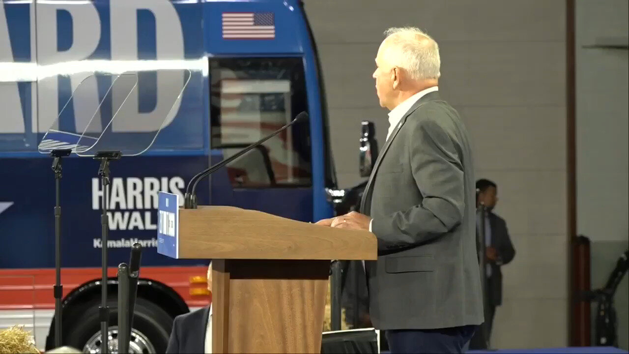 Tim Walz Shares His Thoughts On Last Night's Debate